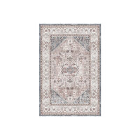 Tapis de style américain vintage haut de gamme, aspect cachemire, épais et moelleux, motif plantes et fleurs, pour chambre à coucher, salon, doux pour la chambre de nuit