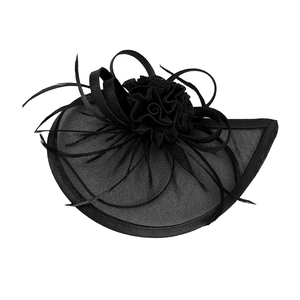 PARTYMENT Fascinator, Copricapo, Fascia per capelli, Fermaglio per capelli, Stile Anni '20, Vintage, Casual, in Organza, per Cocktail, Tea Party, Sposa, Cappelli da Chiesa - Product Image 6