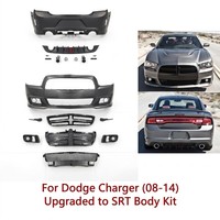 Kit de conversion extérieur style SRT PNB pour Dodge Charger 2008-2014 : pare-chocs avant et arrière, lèvre arrière, embouts d'échappement