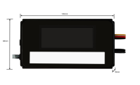 Système de lecture de musique à écran LCD, Six touches, pouces, capteur tactile, démêlante, pour miroir de salle de bain intelligent