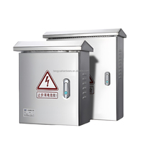 Boîtier de panneau de commande électrique et coffret de distribution durable en acier inoxydable IP65 étanche pour la transmission d'énergie électrique