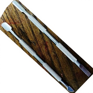 Cuchara Empujadora de Cutículas de Acero Inoxidable de Doble Punta ASAP de Alta Calidad, Lima de Uñas Mini Ecológica Reutilizable, Set de Manicura - Product Image 2