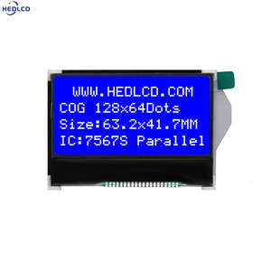 แผงจอ LCD แสดงผลขนาด2.2นิ้ว128*64 128x64พร้อม ST7567S ขนานสำหรับเครื่องมือวัด - Product Image 2