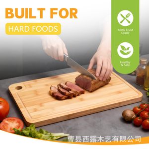 Tabla de Cortar de Bambú de 11.8x8.2x0.48 Pulgadas, Tamaño S, Saludable y Segura para Uso en la Cocina - Product Image 2