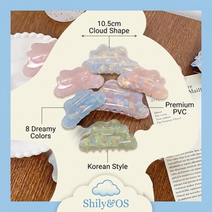 กิ๊บติดผมรูปทรงเมอร์เมดสีรุ้ง Shily&OS ขายส่ง กิ๊บหนีบ<span class=keywords><strong>ผม</strong></span>ขนาดใหญ่แบบโฮโลแกรมสำหรับผู้หญิง เครื่องประดับผมทรงยูปดอแบบมันวาวแฟนตาซี - Product Image 3