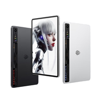 Tablet para juegos Nubia Red Magic Pro usada con pantalla LCD de 10.9 pulgadas, 12GB+256GB, color negro medianoche