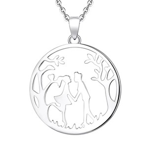 <span class=keywords><strong>XLOVE</strong></span> Nouveau style Pendentif en argent sterling 925, Pendentif créatif éternel, Bijoux d'amour pour femmes - Product Image 6