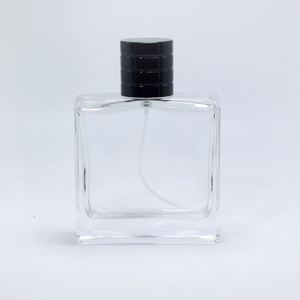 Flacon carré en verre pour huile de parfum, 50 ml, 100 ml, couleur personnalisée, col serti, emballage personnalisé avec logo, sérigraphie – Vente en gros, produit phare - Product Image 4