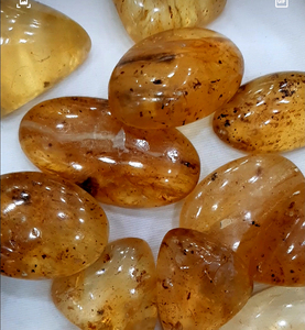 Tự nhiên 6x9mm 8x11mm Hổ phách Baltic sụt giảm đá quý Cabochon đá IGI chứng nhận cho đồ trang sức làm bằng tay thời trang đá quý - Product Image 4