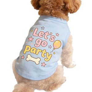 <span class=keywords><strong>Ropa</strong></span> para Perros para Fiestas de Cumpleaños, Chaleco Elástico de Primavera y Verano con Estampado de Dibujos Animados para Perros Pequeños - Product Image 5