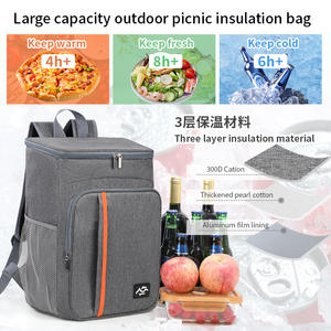 Sac à dos isotherme portable grande capacité pour pique-nique en extérieur - Product Image 4