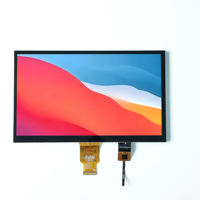 Lianxun 10.1 Inch Tft Lcd Touch Panel 1024x600 Resolusi Tinggi Antarmuka LVDS Modul Layar Lcd Sudut Pandang Bebas