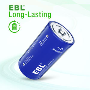 2 paket yüksek kapasiteli EBL D boyutu Lr20 UM 1 Oem 1.5v alkalin 20000mAh birincil kuru olmayan şarj edilebilir pil paketi - Product Image 3