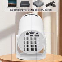 Mini Projecteur LED LCD Sans Fil HY300 60 Lumens 480P Portable Extérieur Maison WiFi Airplay Partage d'Écran