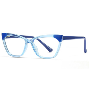 <span class=keywords><strong>Nuevas</strong></span> Gafas Ópticas con Logotipo Personalizado, Diseño Italiano Vintage, Monturas Ópticas TR90 con Protección Contra Luz Azul - Product Image 4