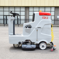 Nouvelle autolaveuse commerciale à batterie autopropulsée 24V pour sols en marbre, largeur de nettoyage 1040mm, 5000m²/h