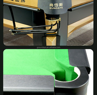 Mesa de Snooker de Torneo Sundays de 12 pies, Nueva Llegada 2026, Patas de Madera Maciza, Pizarra Grado A, Mesa de Billar, Venta al por Mayor de Fábrica OEM