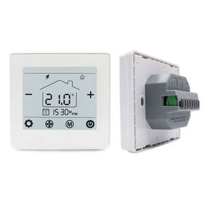 Termostato BACnet a 3 velocità per climatizzazione a 2 tubi, regolatore di temperatura per sistemi HVAC - Product Image 3