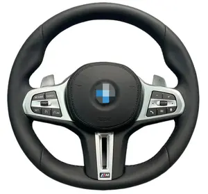 Suitable for BMW 1-7X1-X6 series upgraded and modified G series original full leather steering wheel