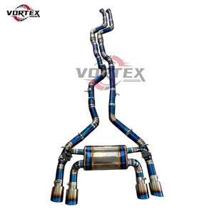 Escape Catback VORTEX Grado 5 Ti Valvetronic para BMW F80 M3/F82 M4 2014-2018, Punta Turbo Ligera, Instalación Directa - Product Image 1