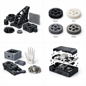 Servicio de Impresión 3D de Modelos Grandes de Alta Calidad Runze OEM ODM, Prototipo Rápido Personalizado de Resina ABS - Product Image 5