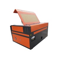 Machine de découpe et de gravure laser CO2 130W-160W 1390 à refroidissement par eau, haute rigidité, pour la gravure sur cuir et la découpe de badges en denim, compatible DXF