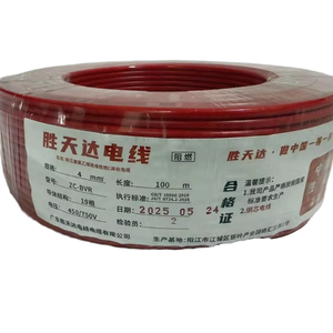 4mm. 99.99% kawat tembaga bebas oksigen. Tahan api, kawat fleksibel. Kualitas tinggi dan harga rendah, mendukung Sampling. - Product Image 1