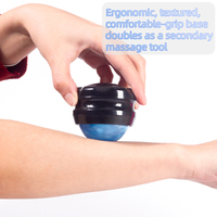 Nouveau design Personnalisé Résine boule de massage pour le corps de massage de jambe muscles se relâchent cool roulement outil 54MM résine boule de rouleau de massage