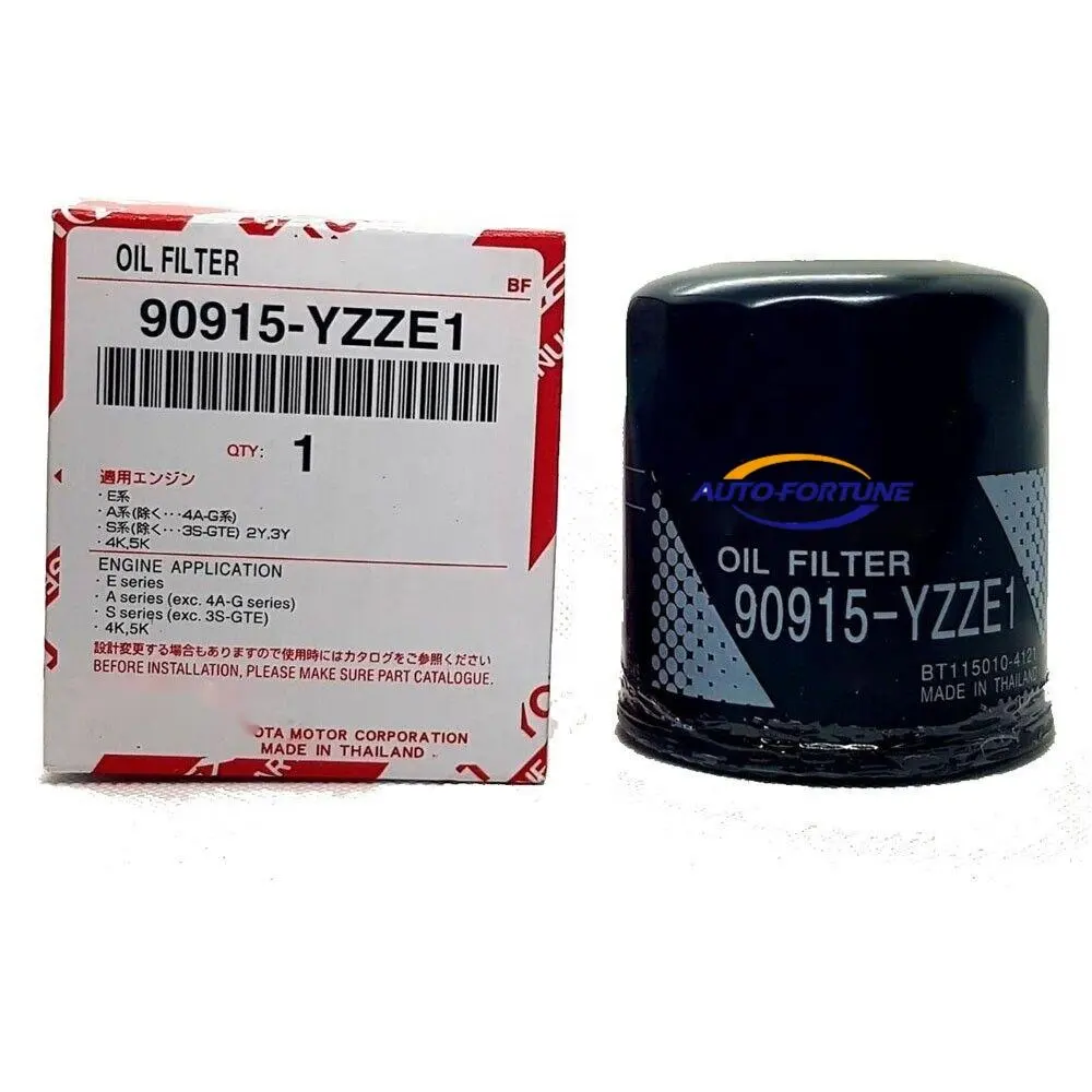 90915YZZE1 filtro de aceite de coche 90915-YZZE1 para Toyota 90915YZZJ1 90915-10001 90915-10003 90915-YZZC3 90915-YZZF2 90915-03001