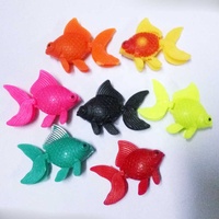 Aquarium Simulé Aménagement Paysager Décorations D'aquarium Petit Poisson En Plastique Simulé Poisson Rouge Colonne D'eau Lampe