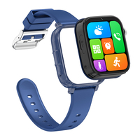 Reloj Inteligente para Niños con GPS y Tarjeta SIM 4G de Fábrica al por Mayor, Llamada de Emergencia SOS, Zona Segura, Videollamada para Niños, Reloj Inteligente con Certificación CE ROHS