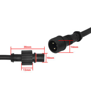 カスタマイズ2 3 45ピンM12 M14 M15M16防水ケーブルコネクタ - Product Image 2