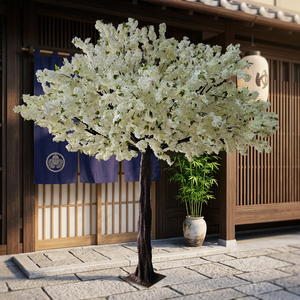 Arbres à fleurs de <span class=keywords><strong>cerisier</strong></span> artificiels <span class=keywords><strong>en</strong></span> soie, couleurs personnalisées pour mariages, aménagement paysager extérieur et intérieur, restaurants haut de gamme - Product Image 2