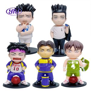 Set de 5 Figuras de Acción de Anime Slam <span class=keywords><strong>Dunk</strong></span>, Modelo Q Versión PVC, Jugador de Baloncesto - Product Image 1