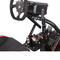 Yueshen Professional Sim Racing plaque d'adaptation de frein à main support universel en métal pour manette de vitesse séquentielle dans les jeux de simulateur