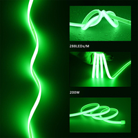 ESANN Bande lumineuse LED COB 110V/220V IP67 Étanche WiFi Intelligente Éclairage paysager extérieur pour la décoration de jardin et de patio
