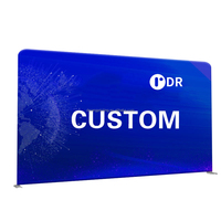 Drapeau de plage portable de 8 pieds en aluminium, taille personnalisée, impression CMYK en couleur, imprimante MUTOH 1440 dpi, drapeaux publicitaires promotionnels d'extérieur