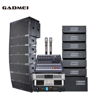MORIN LA-210 Columna de sonido de la mejor calidad Altavoz de matriz de línea profesional Sistema de sonido pasivo potente de gama completa para fiesta