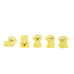 ตุ๊กตาเรซิ่นรูปสุนัขการ์ตูนน่ารัก ของตกแต่งรูปสัตว์ขนาดเล็ก งานศิลปะสะสม ขายส่ง - Product Image 1