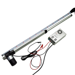 Actionneur linéaire électrique 24V 12V, course de 4 pouces, force de 400 lb, haute charge, résistant à l'eau IP66, pour l'automatisation automobile et agricole - Product Image 1