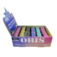 OHIS nouveau rouleau en plastique king size 110mm accessoires pour fumeurs machine à rouler en gros rouleau de cigarettes à main produit de magasin pour fumeurs