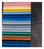 Tapisserie d'ameublement en velours hollandais californie tissu uni pour textile de canapé