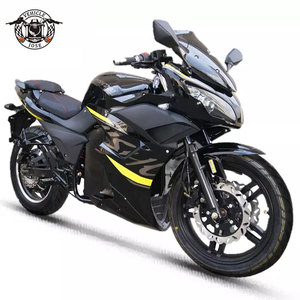 Moto de course El 300cc 72V 5000W avec cadre en acier et batterie au lithium, vitesse maximale de 120 km/h, moto sportive El Cycle 300cc 5000 - Product Image 5