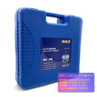 Outil de réfrigération et de climatisation VALUE, groupe d'instruments pneumatiques de vérification de gaz à tube bifurqué 68mm 3kg, pour l'industrie automobile OEM