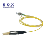 Nouveau laser à fibre coaxiale à largeur de bande étroite de 1550 nm avec TEC DFB LD, puissance de 2-5 mW pour système Lidar sans conducteur