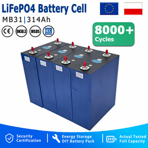 โปแลนด์แลนด์เก็บ MB31 314Ah แบตเตอรี่แบบปริซึม8000 + LiFePO4เก็บพลังงานแสงอาทิตย์แบบลึกเกรด3.2V - Product Image 1