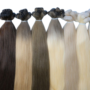 Pleines extrémités cheveux vierges 100g trame de cheveux vietnamiens toutes les couleurs teint Machine Double haute qualité nouvelle trame de longueur personnalisée - Product Image 2