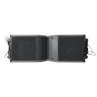 Audio profesional de alta potencia Subwoofer PASIVO de 18 "BT Oke Sets Sistema de altavoces PA con doble altavoz de línea de matriz de 8" Bocina