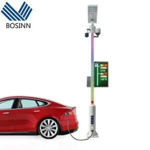 Smart Street Lights Urban Avenue 5g Pole City Brain Road Lámpara Inteligente Vehículo eléctrico Carga Pila Pantalla Cámara - Product Image 2