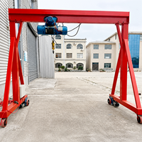 Mini-grue portique électrique légère de 1, 2, 3, 5, 10 tonnes pour entrepôt et atelier